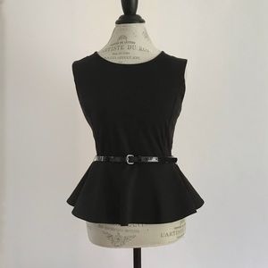 NY&Co Peplum Top with Belt